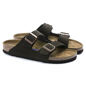 BIRKENSTOCK ARIZONA MOCHA SUEDE LEATHER Narrow (50% OFF FINAL SALE)