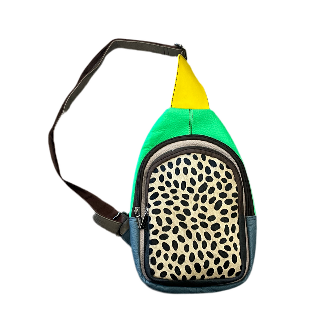 SORUKA CHLOE SLING GREEN MULTI