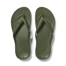 Load image into Gallery viewer, ARCHIES FOOTWEAR FLIP FLOPS OLIVE (UNISEX)
