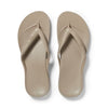 ARCHIES FOOTWEAR FLIP FLOPS TAUPE (UNISEX)