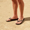 ARCHIES FOOTWEAR FLIP FLOPS BLACK (UNISEX)