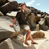 ARCHIES FOOTWEAR FLIP FLOPS BLACK (UNISEX)