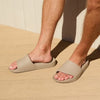 ARCHIE FOOTWEAR SLIDES TAUPE UNISEX