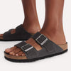 BIRKENSTOCK ARIZONA SUEDE CHARCOAL NARROW