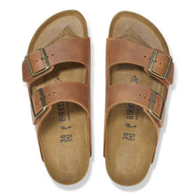Load image into Gallery viewer, BIRKENSTOCK ARIZONA COGNAC OILED LEATHER
