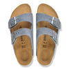 BIRKENSTOCK ARIZONA STONE BLUE SUEDE NARROW