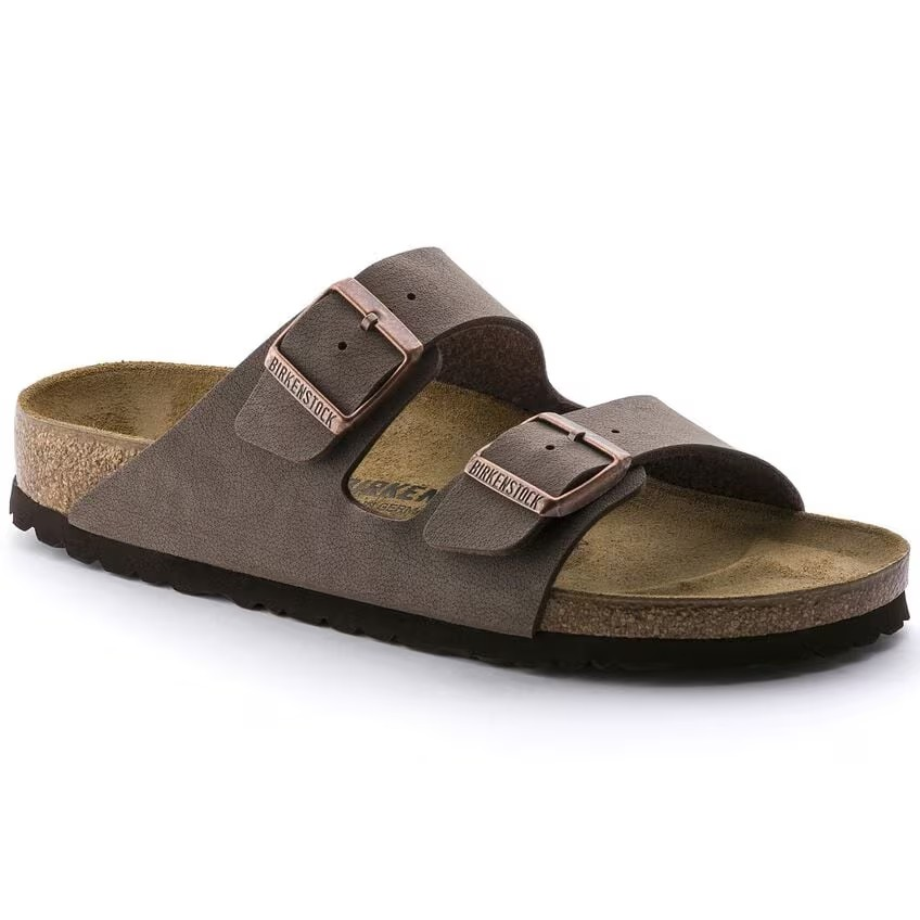 BIRKENSTOCK ARIZONA MOCHA BIRKIBUC – The Shoe Mill