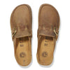 BIRKENSTOCK BUCKLEY CLOG COGNAC OILED LEATHER