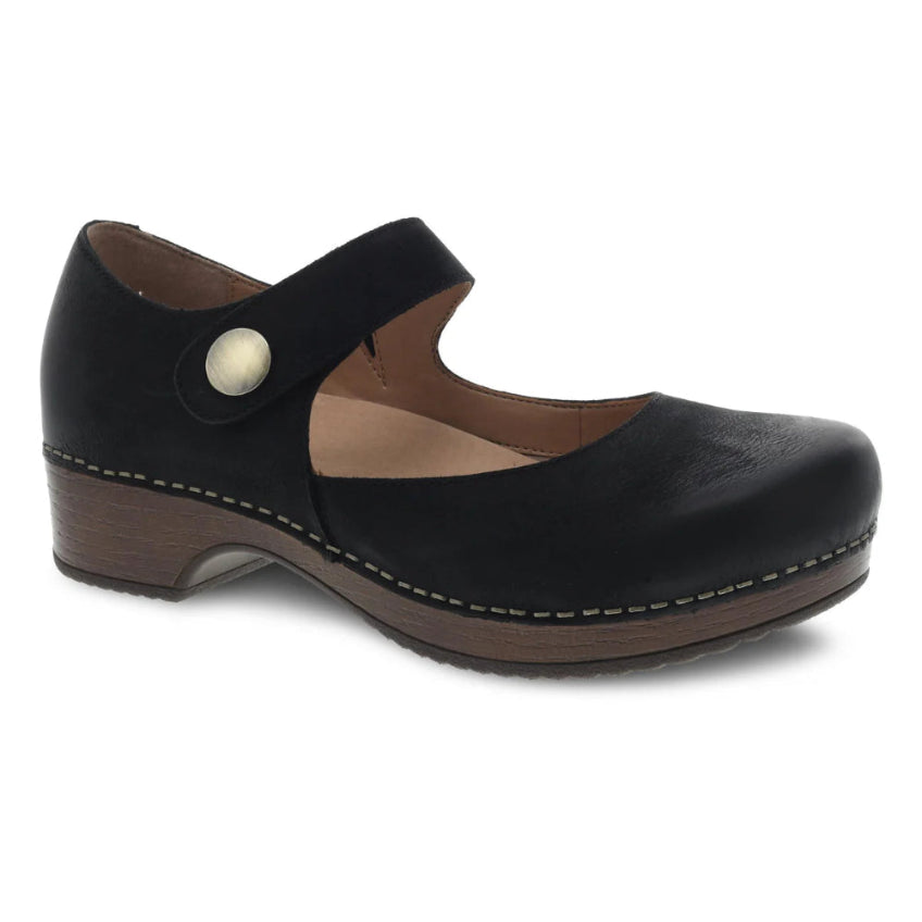 Beatrice Black Leather Dansko