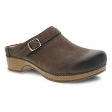 Load image into Gallery viewer, Berry Mushroom Leather Clog Dansko
