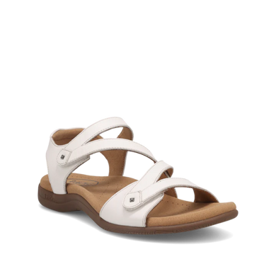 Big Time White Leather Taos
