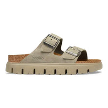 Load image into Gallery viewer, BIRKENSTOCK ARIZONA CHUNKY TAUPE TONAL SUEDE
