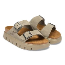 Load image into Gallery viewer, BIRKENSTOCK ARIZONA CHUNKY TAUPE TONAL SUEDE
