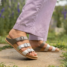 Load image into Gallery viewer, DANSKO CAMPBELL DRESSY SLIDE PEWTER MULTI
