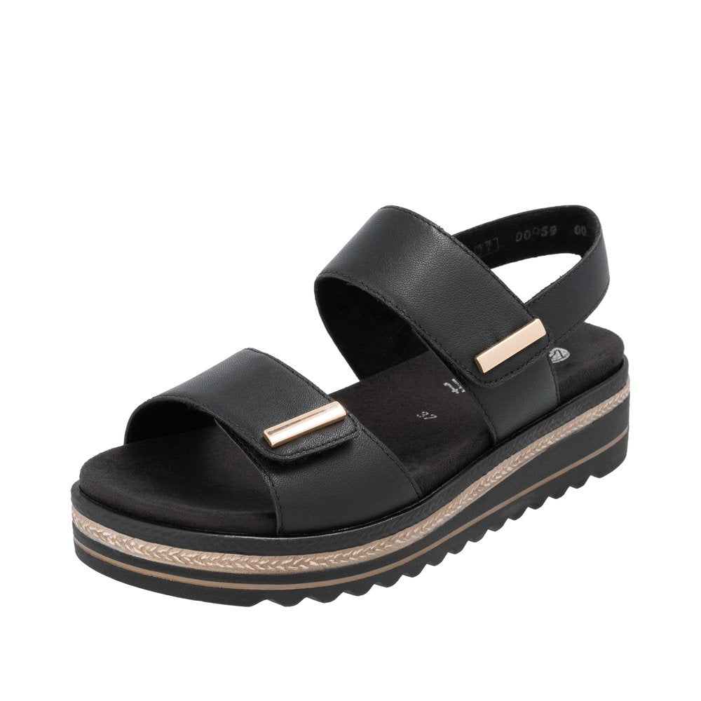 junkman　JELADO×RHYTHM FOOTWEA REMONTE JOCELYN 59 WEDGE BLACK – The Shoe Mill