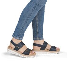 Load image into Gallery viewer, REMONTE JOCELYN 59 WEDGE NAVY
