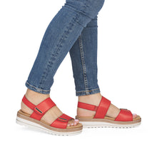 Load image into Gallery viewer, REMONTE JOCELYN 59 WEDGE RED
