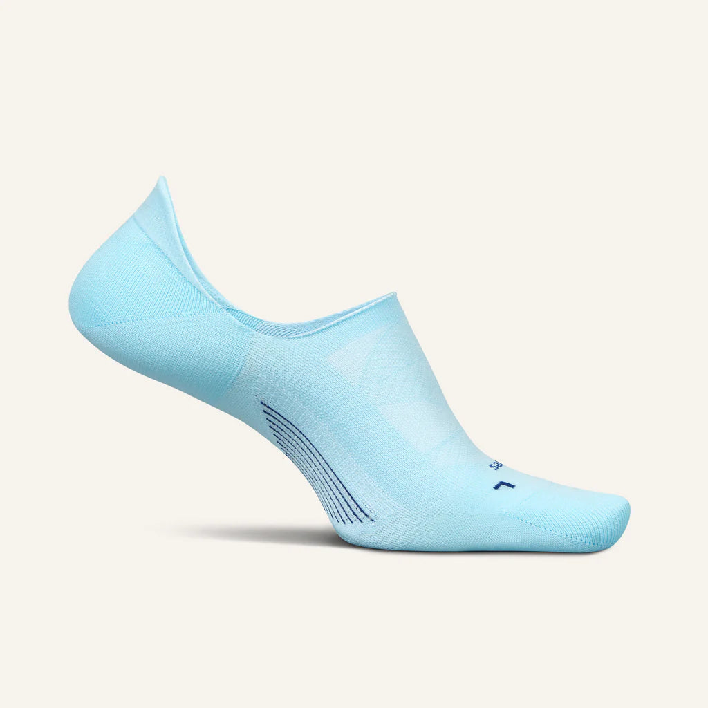 FEETURES NO SHOW WOMENS ELITE BLUE CRYSTAL