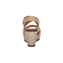 Load image into Gallery viewer, AETREX ANNA WEDGE SANDAL SAND (CLEARANCE FINAL SALE)
