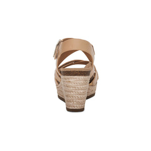 AETREX ANNA WEDGE SANDAL SAND (CLEARANCE FINAL SALE)