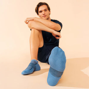 FEETURES HIGH PERFORMANCE ULTRA LIGHT NO SHOW TAB DENIM DAZE