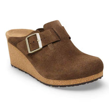 Load image into Gallery viewer, BIRKENSTOCK FANNY DARK TEA SUEDE
