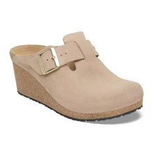 Load image into Gallery viewer, BIRKENSTOCK FANNY WEDGE CLOG WARM SAND
