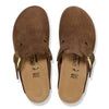 BIRKENSTOCK FANNY DARK TEA SUEDE
