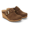 BIRKENSTOCK FANNY DARK TEA SUEDE