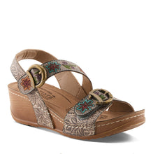 Load image into Gallery viewer, L'ARTISTE BY SPRING STEP GOTTAGET WEDGE GREY MULTI

