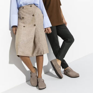 BIRKENSTOCK LONDON TAUPE SUEDE