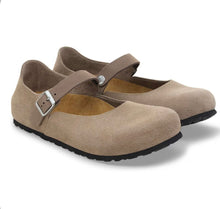 Load image into Gallery viewer, BIRKENSTOCK MANTOVA MARY JANE TAUPE SUEDE
