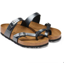 Load image into Gallery viewer, BIRKENSTOCK MAYARI METALLIC BLACK
