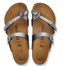 Load image into Gallery viewer, BIRKENSTOCK MAYARI METALLIC BLACK
