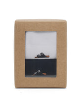 Load image into Gallery viewer, BIRKENSTOCK COTTON RIBBED SOCKS 2 PACK WHITE AND BLACK
