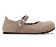 Load image into Gallery viewer, BIRKENSTOCK MANTOVA MARY JANE TAUPE SUEDE
