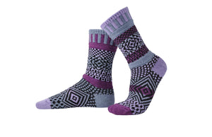 SOLMATE CREW SOCKS WISTERIA