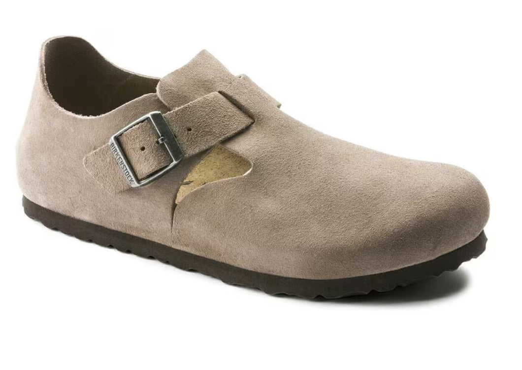 BIRKENSTOCK LONDON TAUPE SUEDE