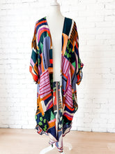 Load image into Gallery viewer, WINTON AND WAITS OVER THE RAINBOW KIMONO (50% OFF FINAL SALE)
