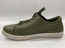 Load image into Gallery viewer, GELATO TARDECK PERFORATED SNEAKER OLIVE
