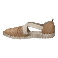 Load image into Gallery viewer, JOSEF SEIBEL SOFIE 44 LEATHER ESPADRILLE CREME

