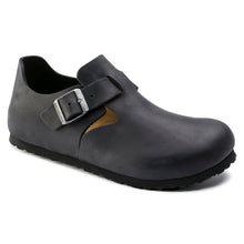 Load image into Gallery viewer, London Black Oiled Leather Birkenstock
