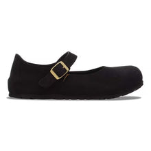 Load image into Gallery viewer, BIRKENSTOCK MANTOVA MARYJANE BLACK SUEDE
