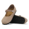 BIRKENSTOCK MANTOVA MARY JANE TAUPE SUEDE