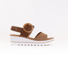 Load image into Gallery viewer, GABOR 24645 PLATFORM WEDGE WALNUT
