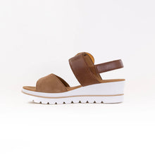 Load image into Gallery viewer, GABOR 24645 PLATFORM WEDGE WALNUT
