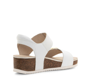 ARA NOVA PLATFORM WEDGE WHITE PATENT