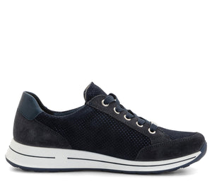 ARA OLEANNA LEATHER SNEAKER BLACK