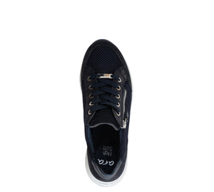 ARA OLEANNA LEATHER SNEAKER BLACK