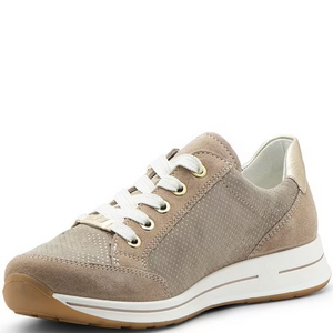 Oleanna Sand Multi Suede Sneaker ARA